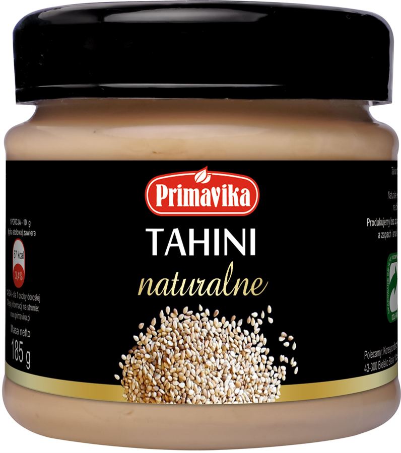 TAHINI NATURALNE 185g-PRIMAVIKA